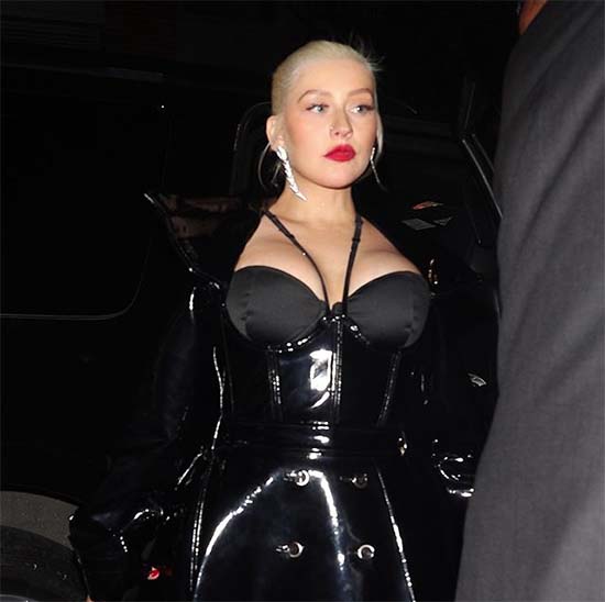 Christina Aguilera boobs